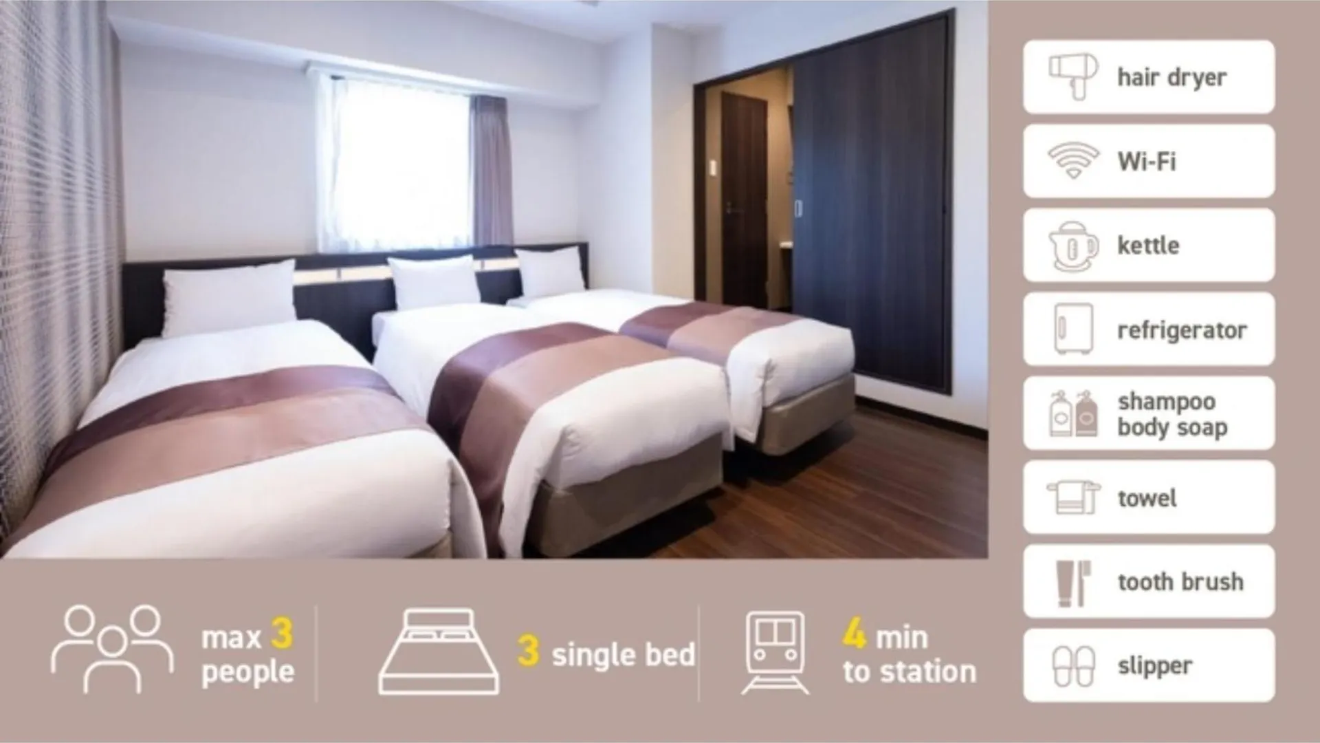 Nihonbashi Luxe Hotel - Vacation Stay 77593V Ósaka